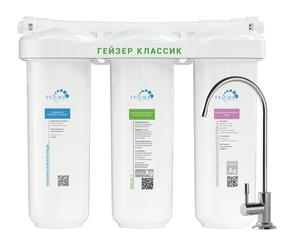 Гейзер Классик для жёсткой воды
